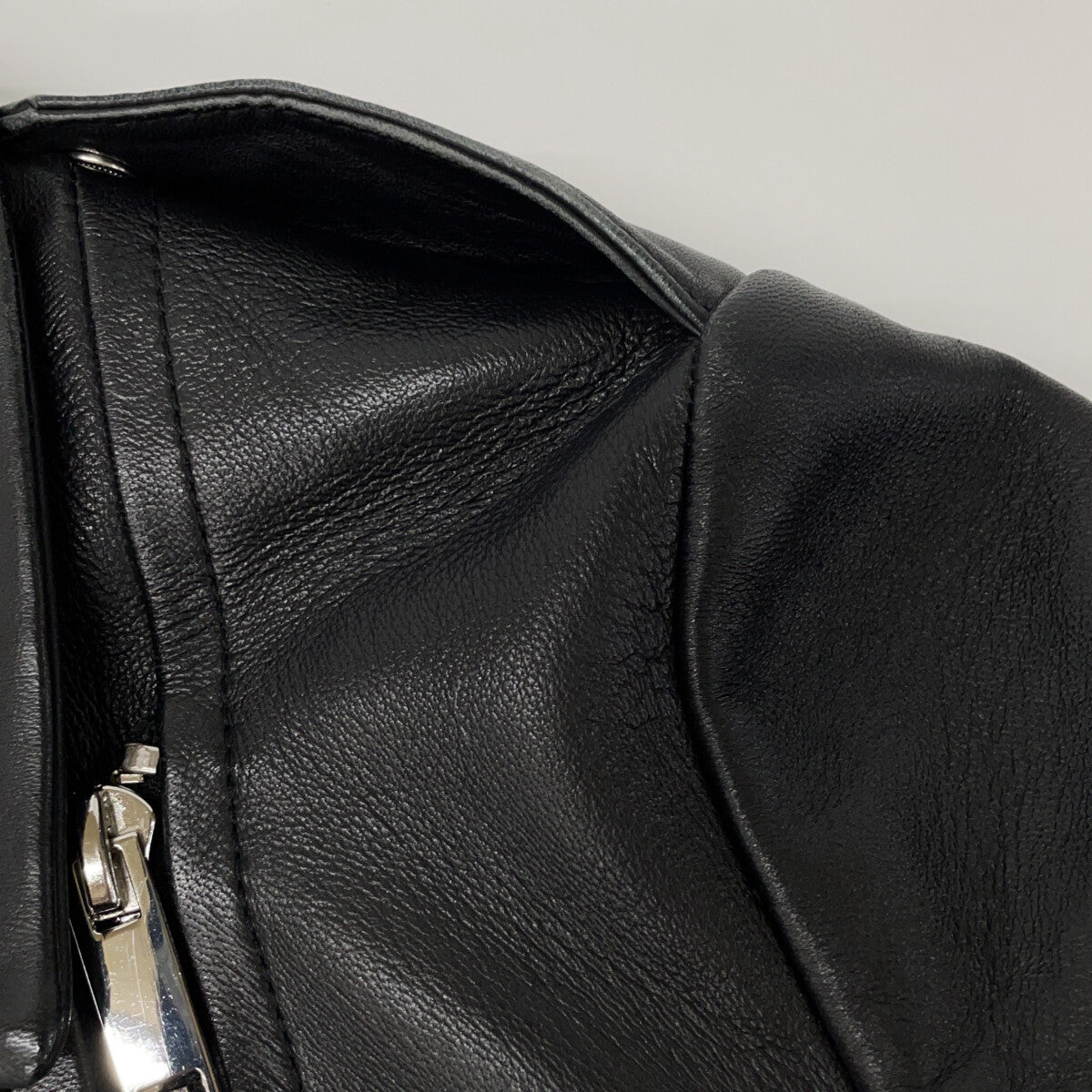 Max MaraWEEKEND Max Mara Weekend Black 544601996 Lambskin Double Rider's Jacket Jacket 38