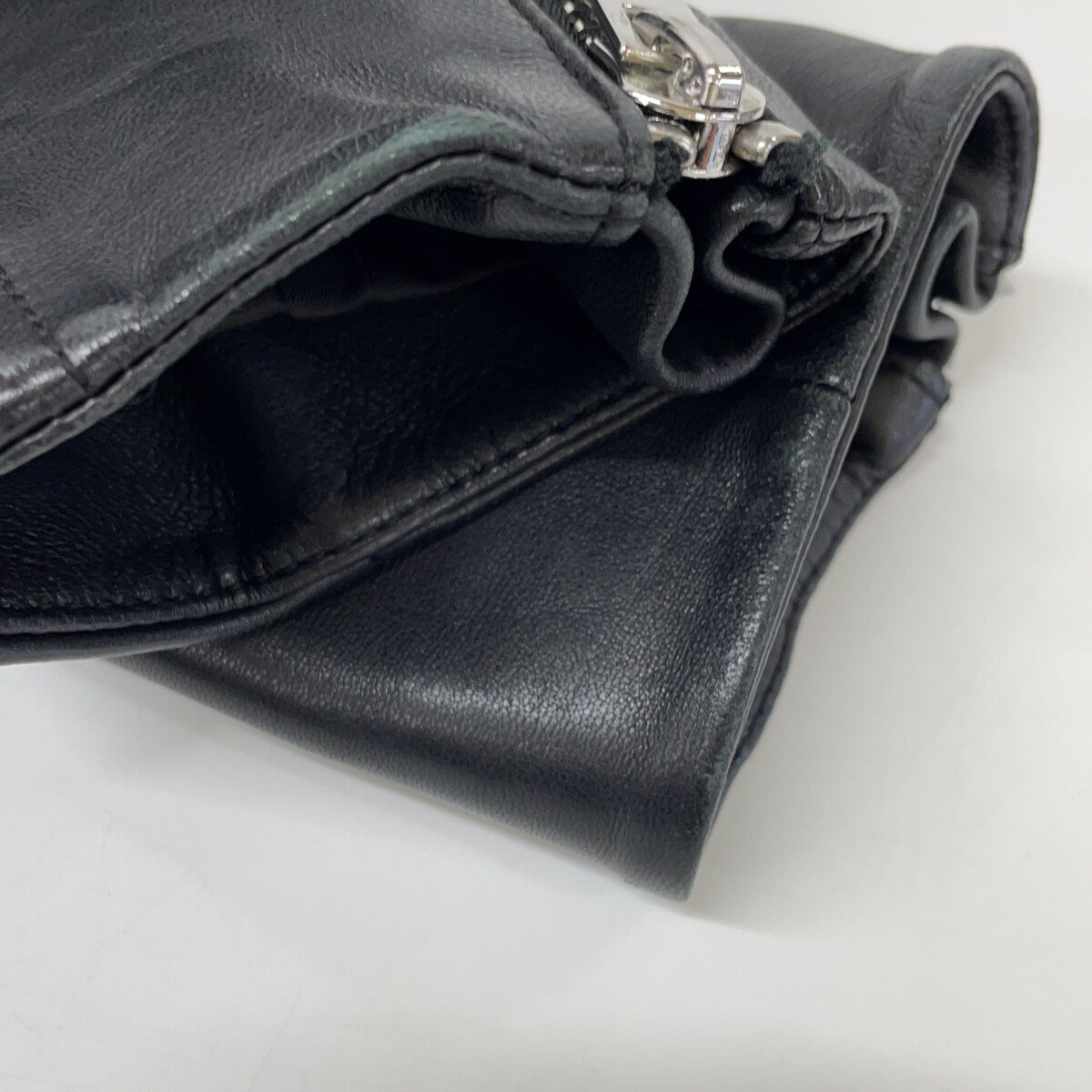 Max MaraWEEKEND Max Mara Weekend Black 544601996 Lambskin Double Rider's Jacket Jacket 38