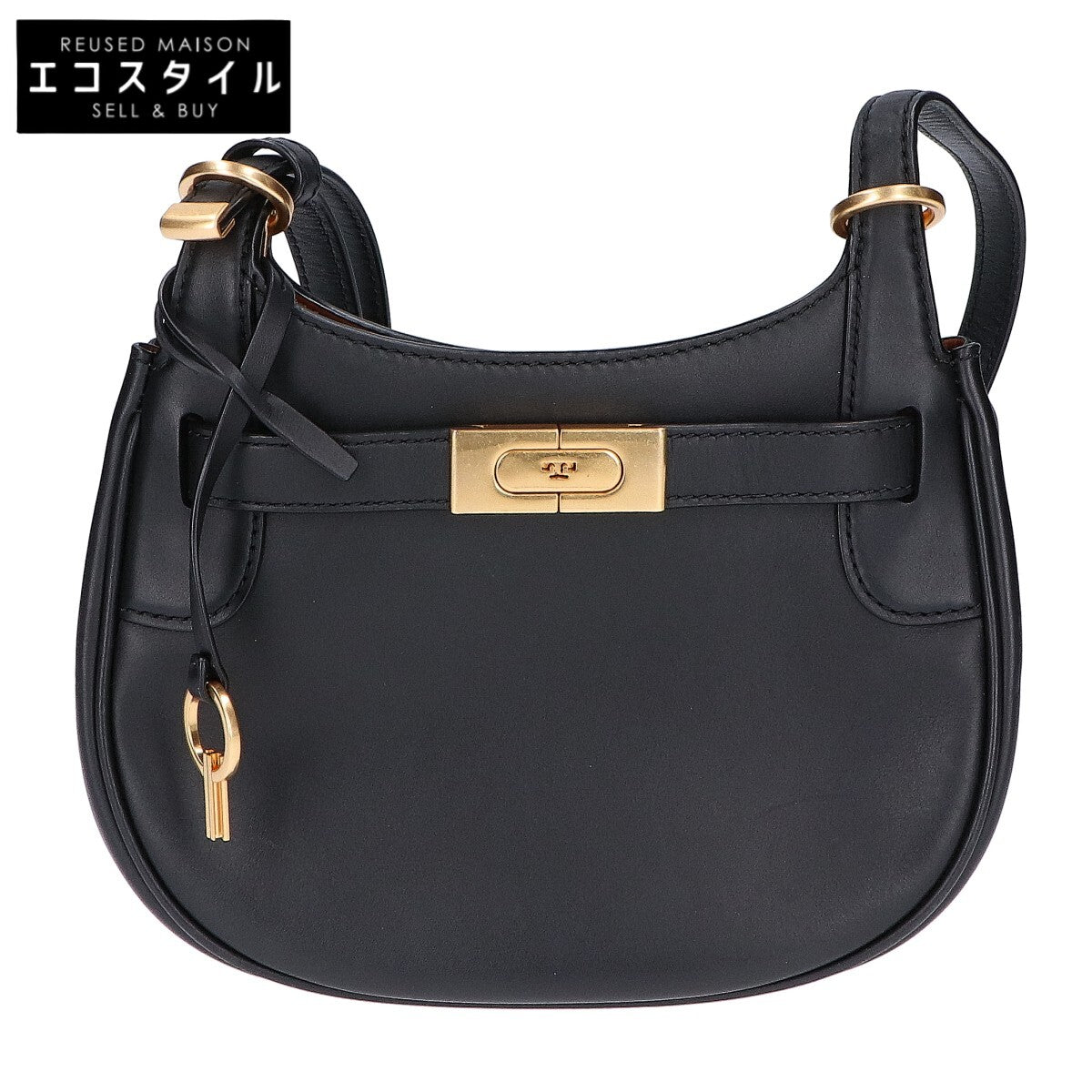 Tory Burch トリーバーチ 【美品】リー ラジウィル スモール サドルバッグ ショルダーバッグ