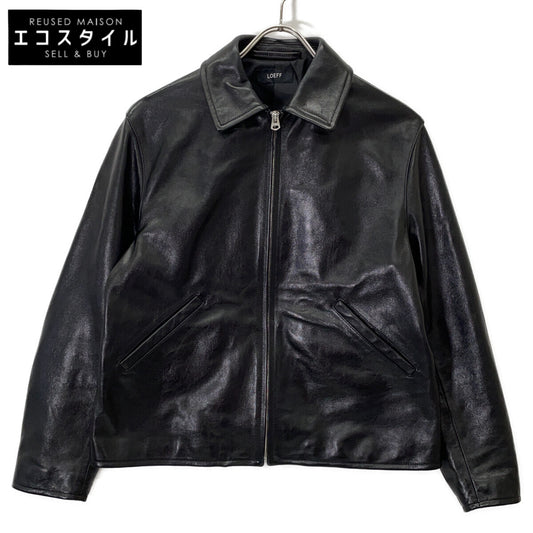LOEFF ロエフ 8885-699-0010 ブラック LFU LAMB LT BIKER JK ジャケット