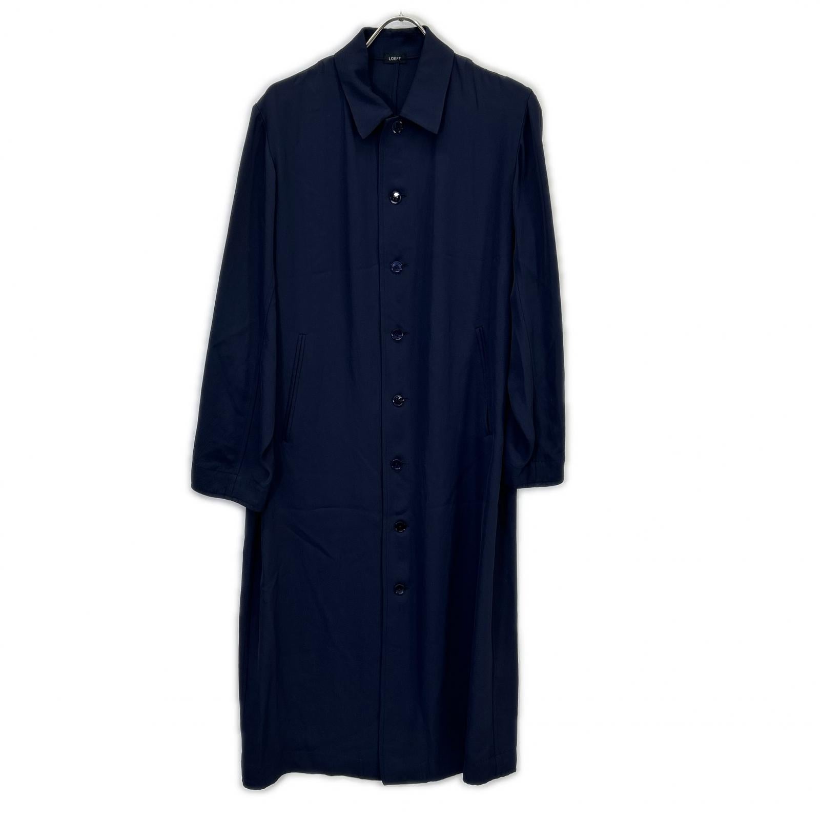 LOEFF 23SS 8826-0234-00086 Navy Shirt Dress