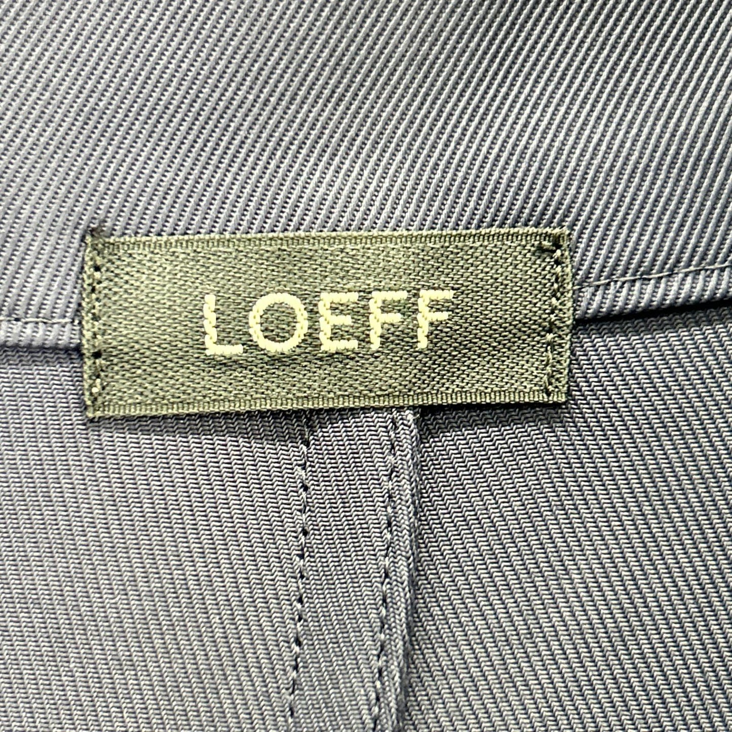 LOEFF 23SS 8826-0234-00086 Navy Shirt Dress