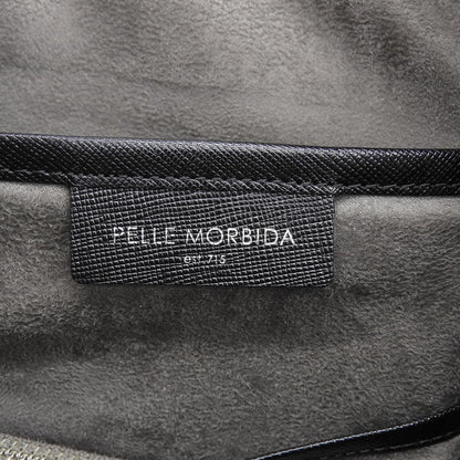 PELLE MORBIDA ペッレモルビダ ブリーフバッグ 1室 1ルーム 2WAY ビジネスバッグ ブリーフケース メンズ ブラック CA013B ビジネスバッグ ブリーフケース