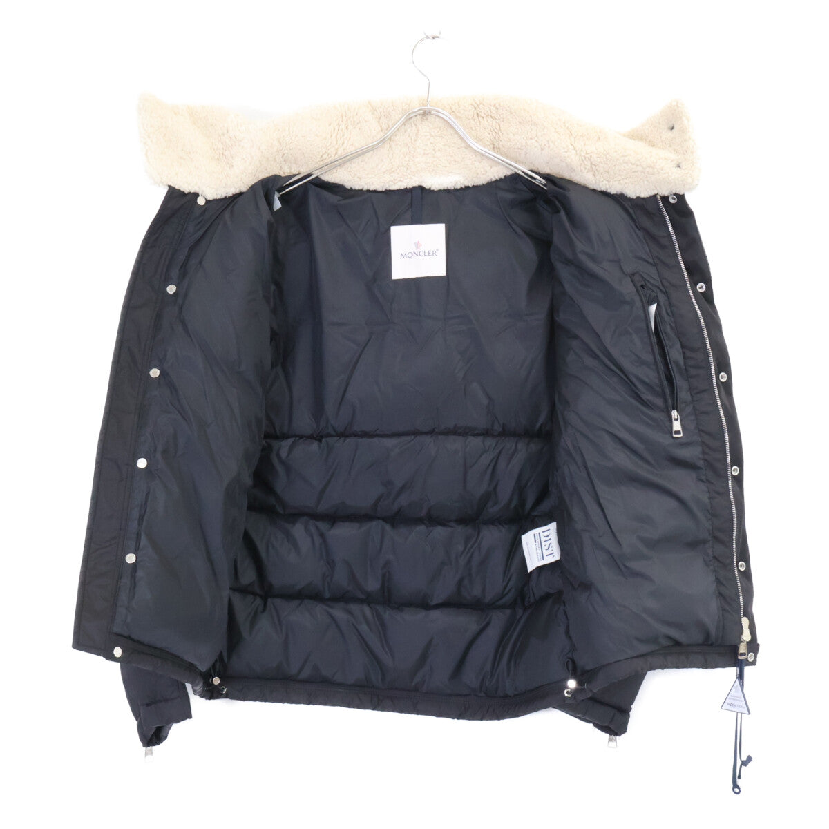 MONCLER モンクレール 新品同様 LEO シープスキン切替 ボア ダウンジャケット ジャケット