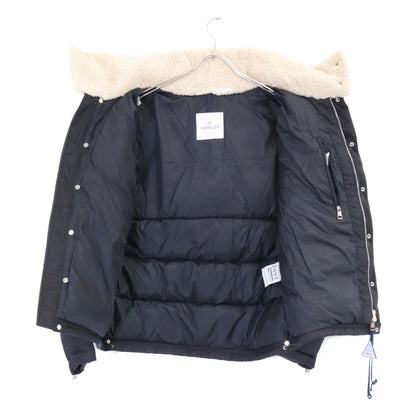 MONCLER モンクレール 新品同様 LEO シープスキン切替 ボア ダウンジャケット ジャケット