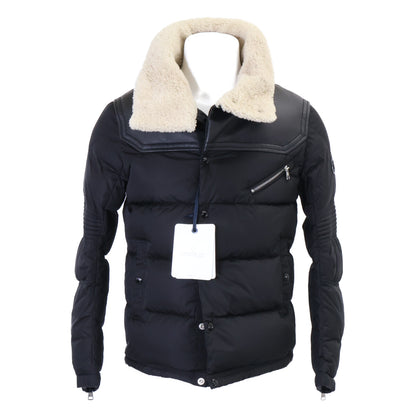 MONCLER モンクレール 新品同様 LEO シープスキン切替 ボア ダウンジャケット ジャケット