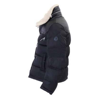 MONCLER モンクレール 新品同様 LEO シープスキン切替 ボア ダウンジャケット ジャケット