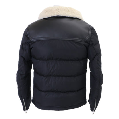 MONCLER モンクレール 新品同様 LEO シープスキン切替 ボア ダウンジャケット ジャケット