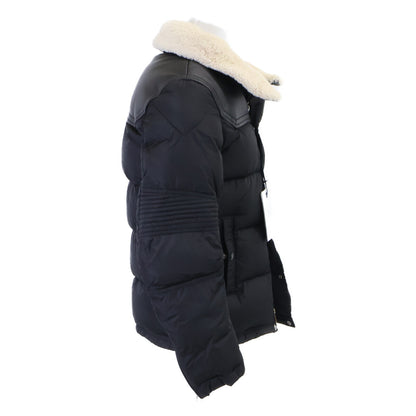 MONCLER モンクレール 新品同様 LEO シープスキン切替 ボア ダウンジャケット ジャケット