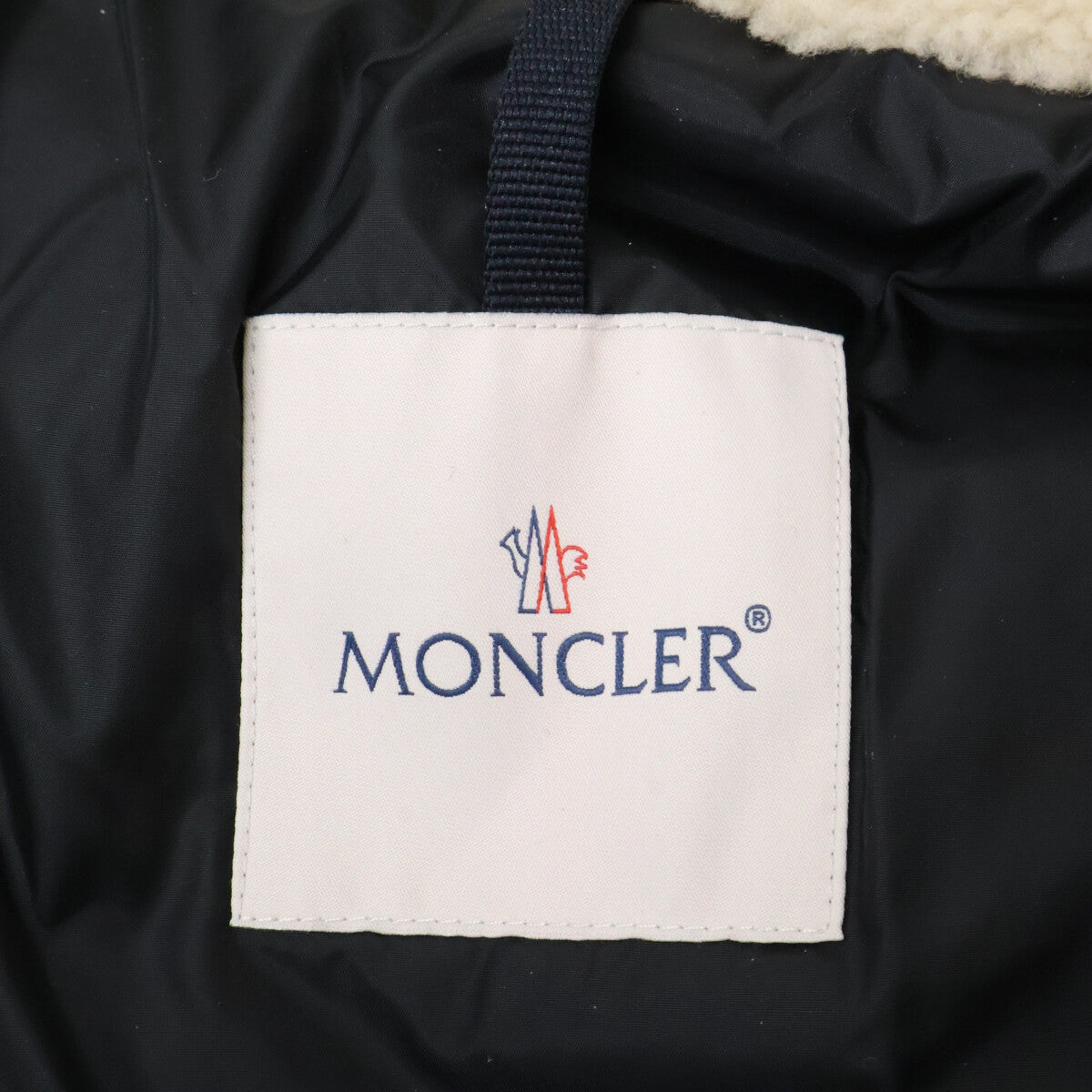 MONCLER モンクレール 新品同様 LEO シープスキン切替 ボア ダウンジャケット ジャケット