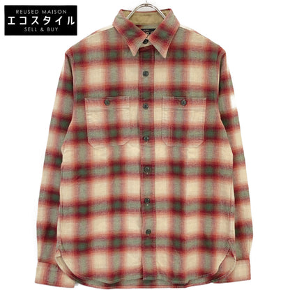 RRL ダブルアールエル 782567202001 レッド オンブレ チェックシャツ トップス