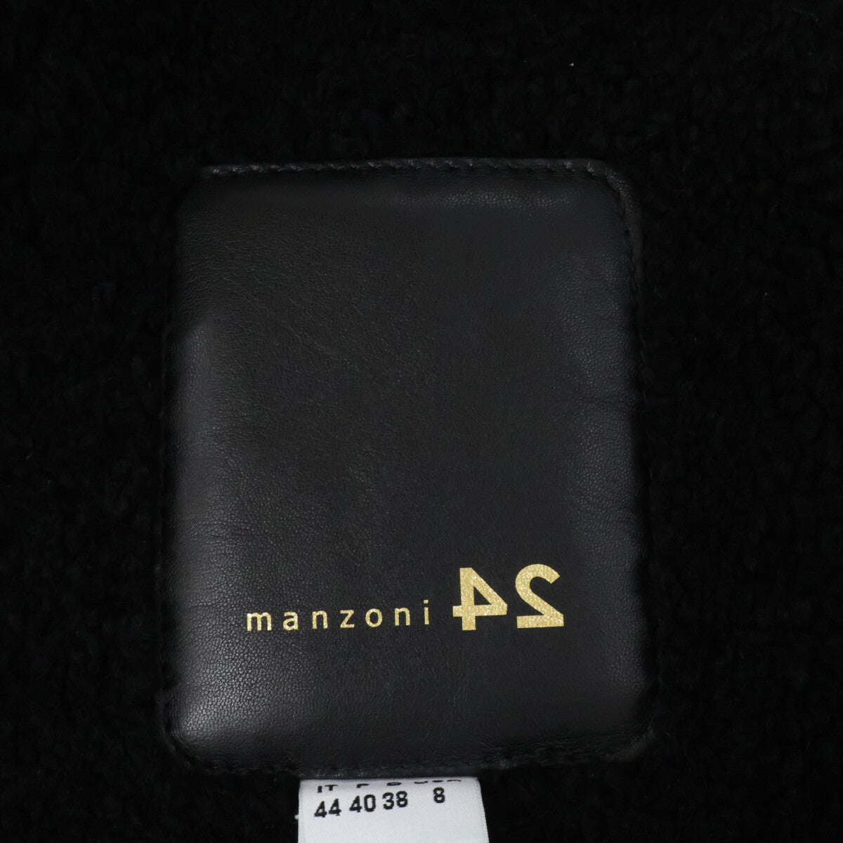 MANZONI24 【Near-new】20U223-S8 Shearling Lamb Coat 44