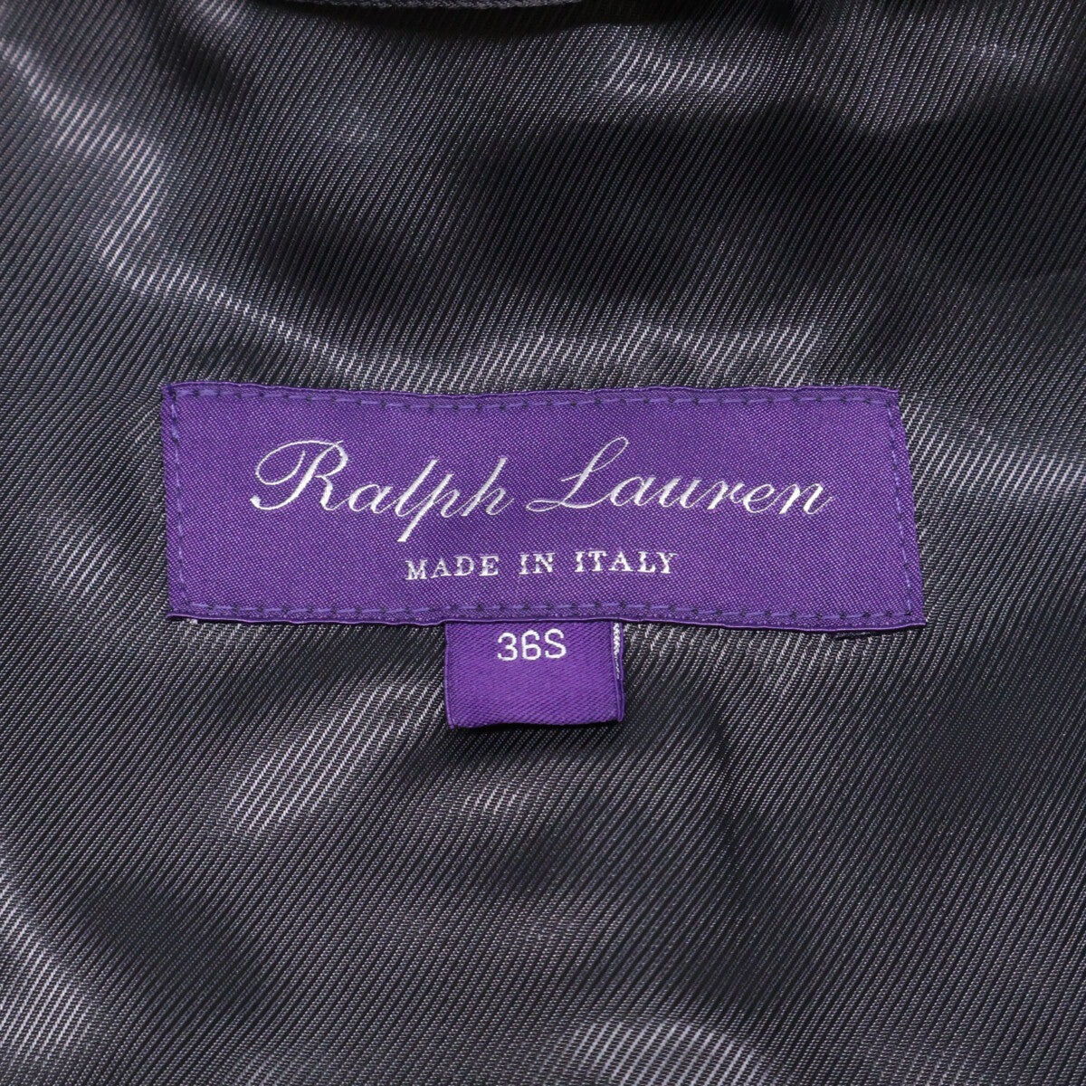 RalphLauren PURPLE LABEL ラルフローレン パープルレーベル 【美品/国内正規】カシミヤｘウール ベルト付 チェスター コート