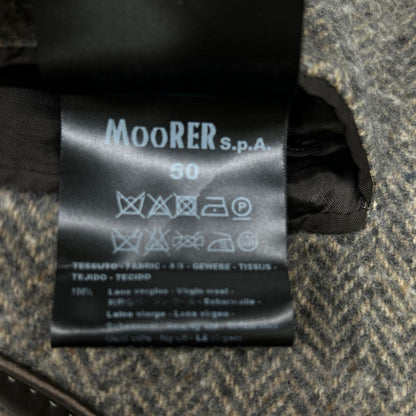COATS MILANO COATS MILANO 灰色 羊毛 人字纹 切斯特大衣 大衣 50