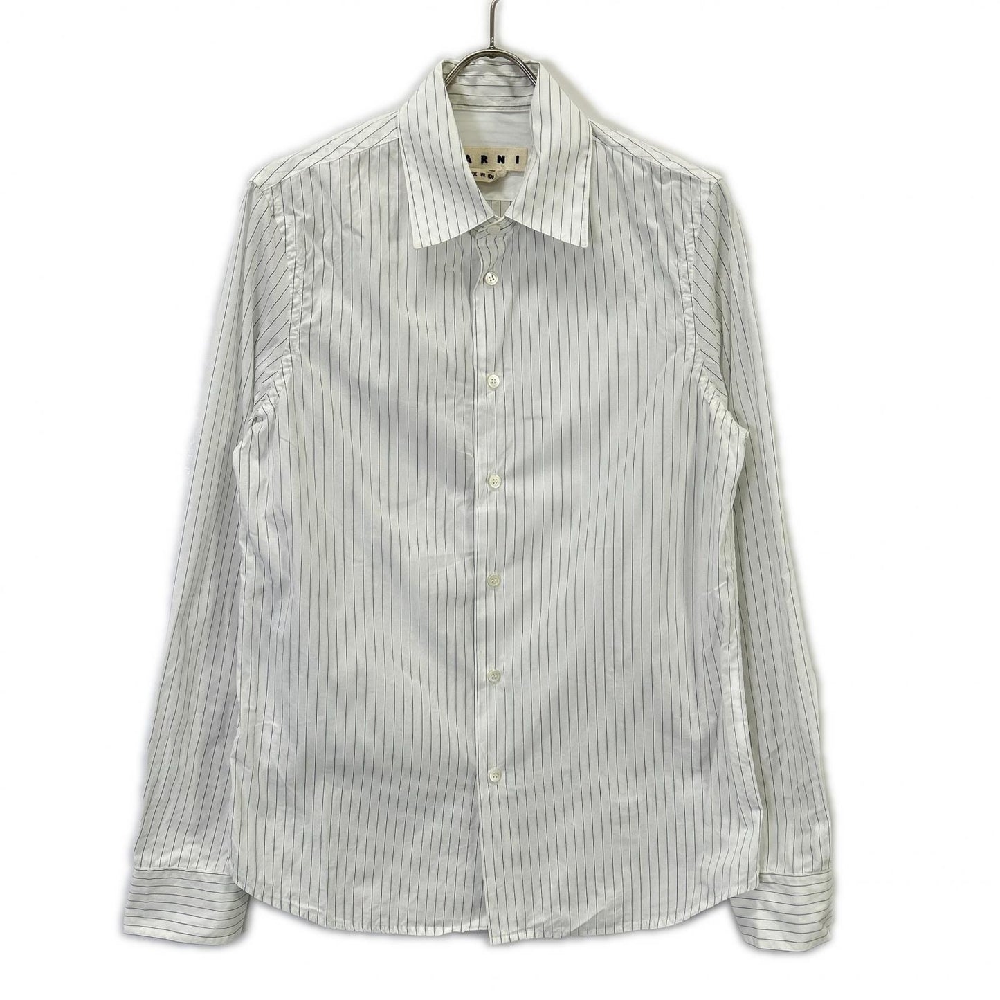 MARNI マルニ CUMU0024A0 Striped Long-sleeved Shirt Top [Domestic authentic]