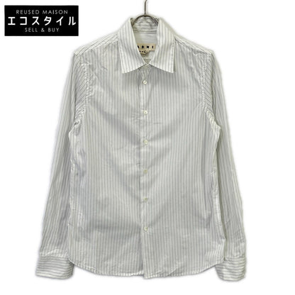MARNI マルニ CUMU0024A0 Striped Long-sleeved Shirt Top [Domestic authentic]