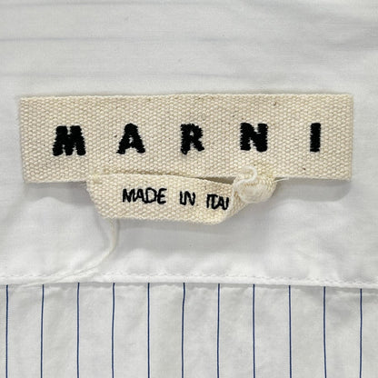 MARNI マルニ CUMU0024A0 Striped Long-sleeved Shirt Top [Domestic authentic]