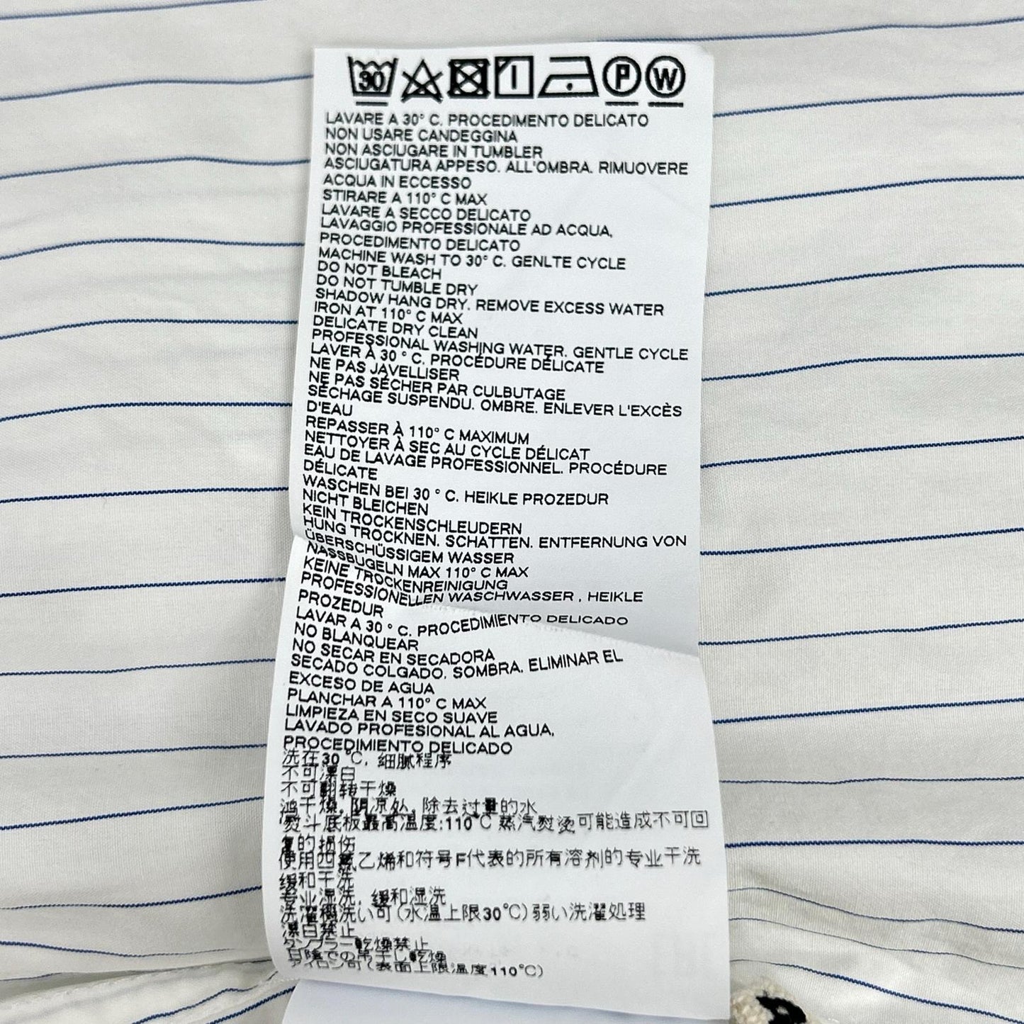 MARNI マルニ CUMU0024A0 Striped Long-sleeved Shirt Top [Domestic authentic]