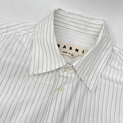 MARNI マルニ CUMU0024A0 Striped Long-sleeved Shirt Top [Domestic authentic]