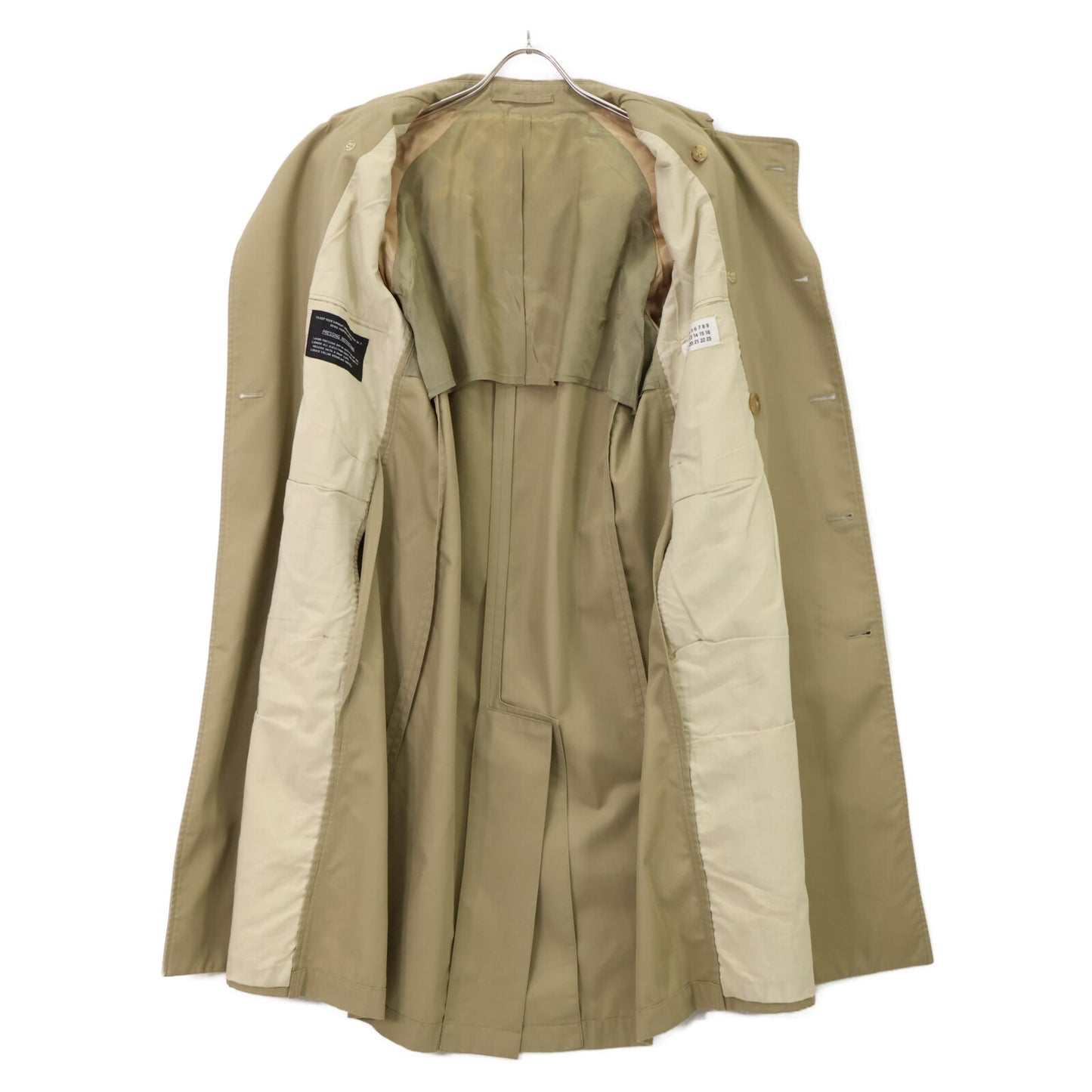Maison margiela メゾンマルジェラ 【国内正規】ここのえ期 トレンチ コート