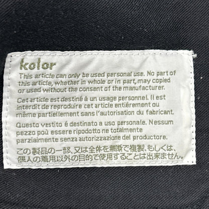 kolor 16WCM-P08105 Wool Serge Cropped Pants Bottoms 2