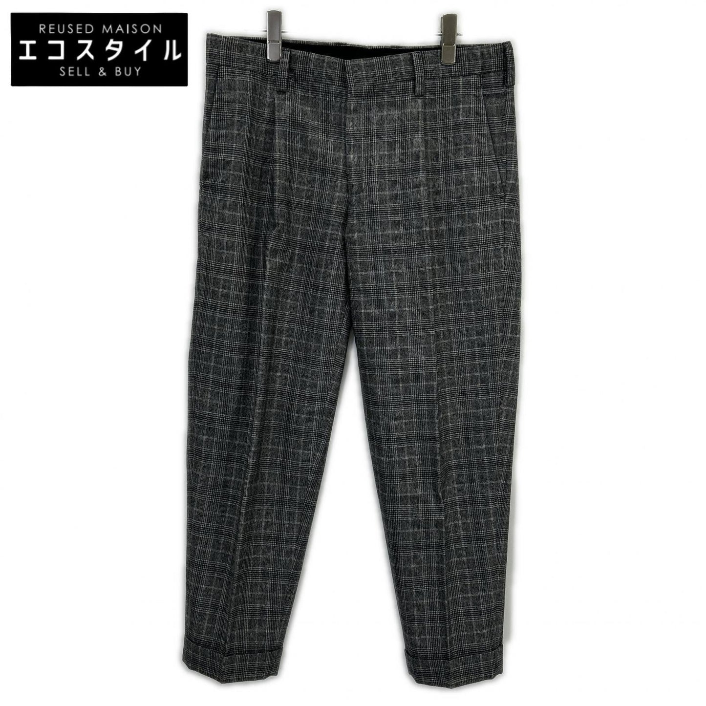 kolor kolor 17WCM-P22122S Cropped Slacks Pants Bottoms 2