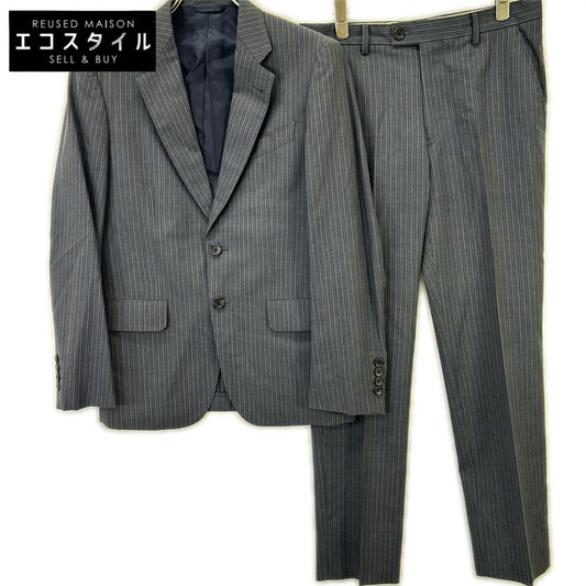 Hield Fabric Striped Single 2-Button Suit - Men's Suit Set
