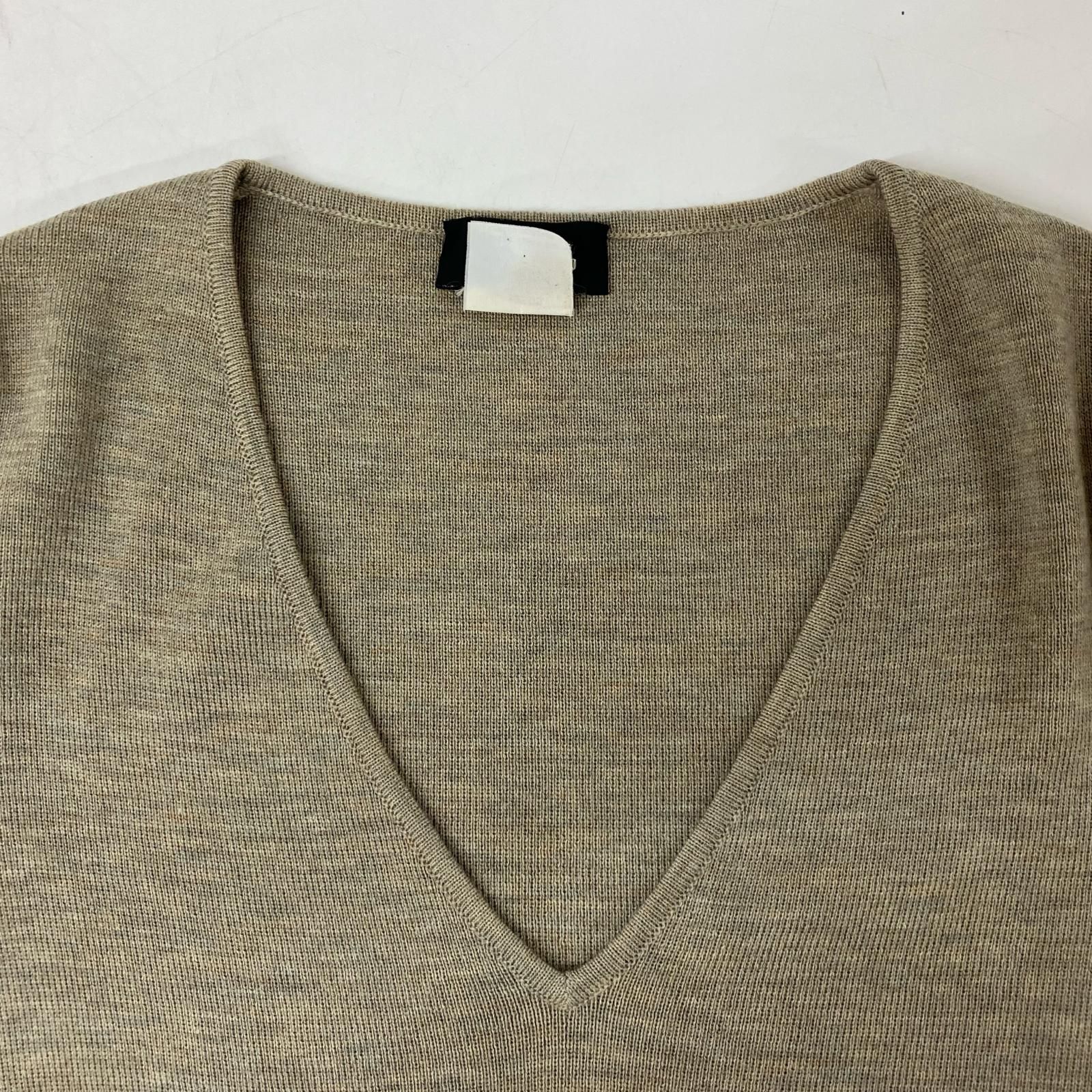 ETRO Gray Slit Knit Dress Dress 42