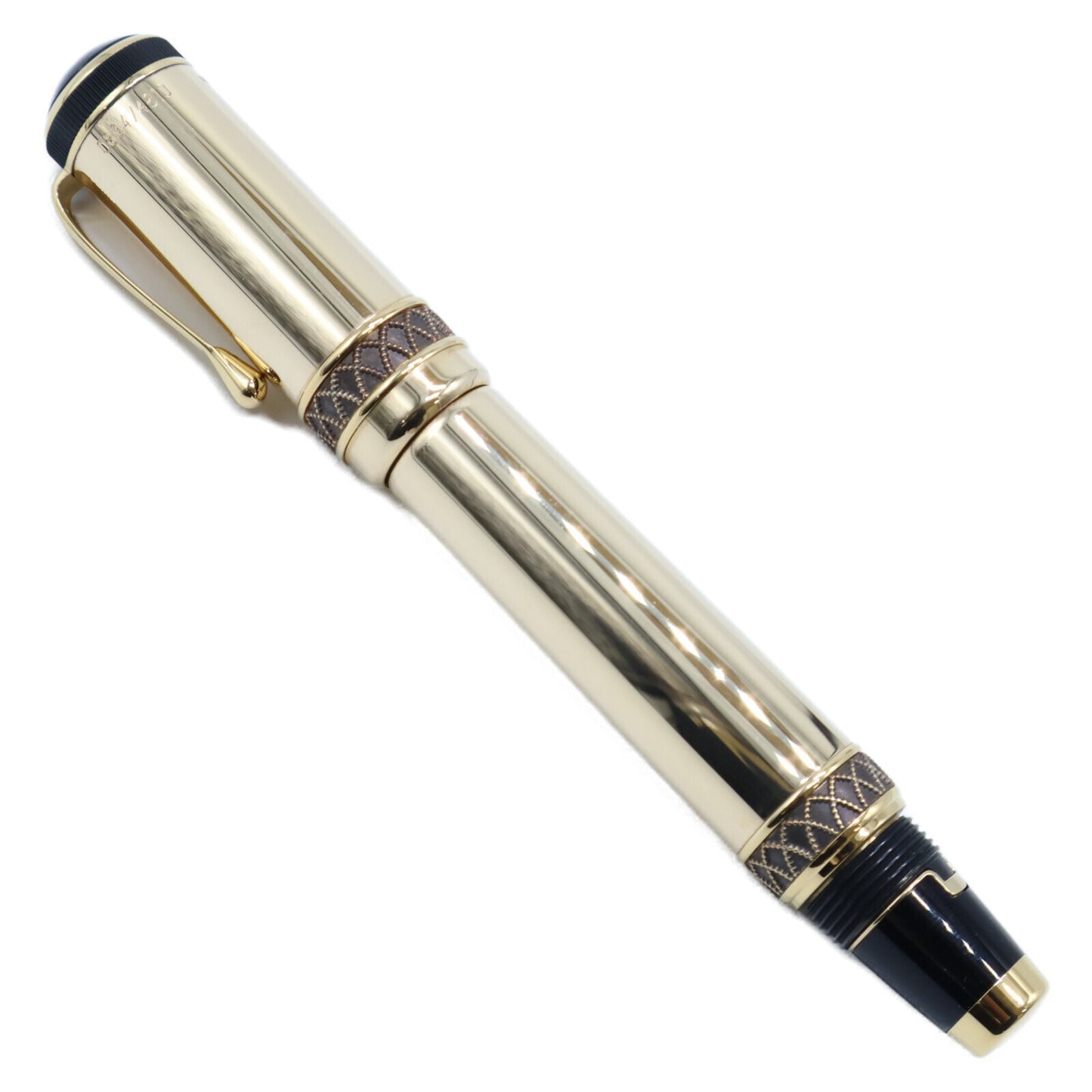 MONTBLANC 万宝龙 精品赞助人系列1999 腓特烈二世 18K M笔尖 钢笔 文具