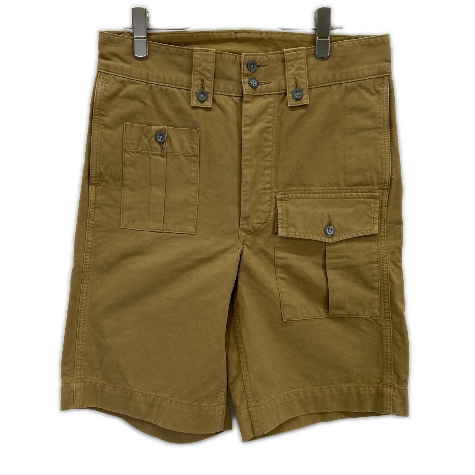 RRL ダブルアールエル MNRRSHOM4N00033 ベージュ ミリタリ ショートパンツ ボトムス