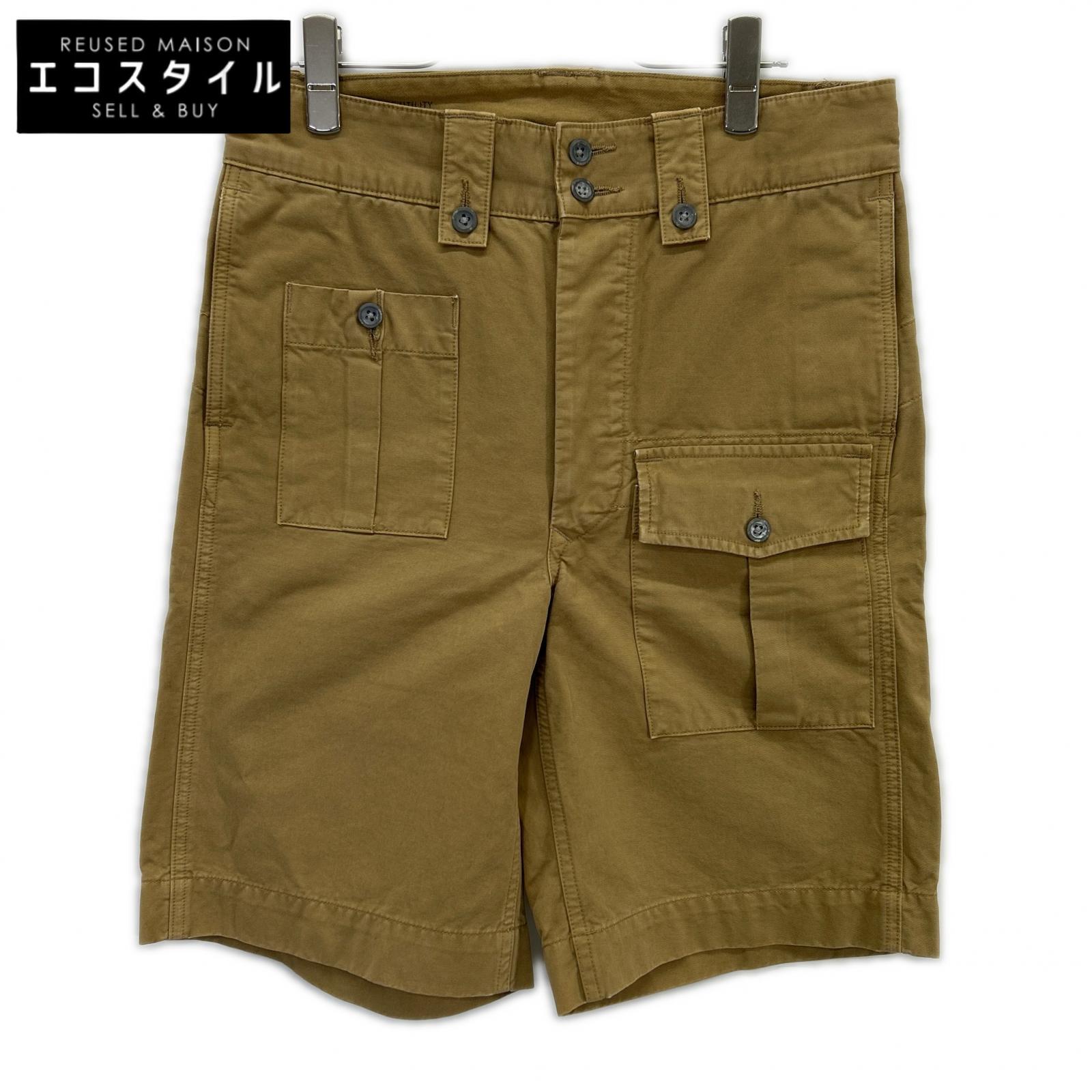 RRL ダブルアールエル MNRRSHOM4N00033 ベージュ ミリタリ ショートパンツ ボトムス