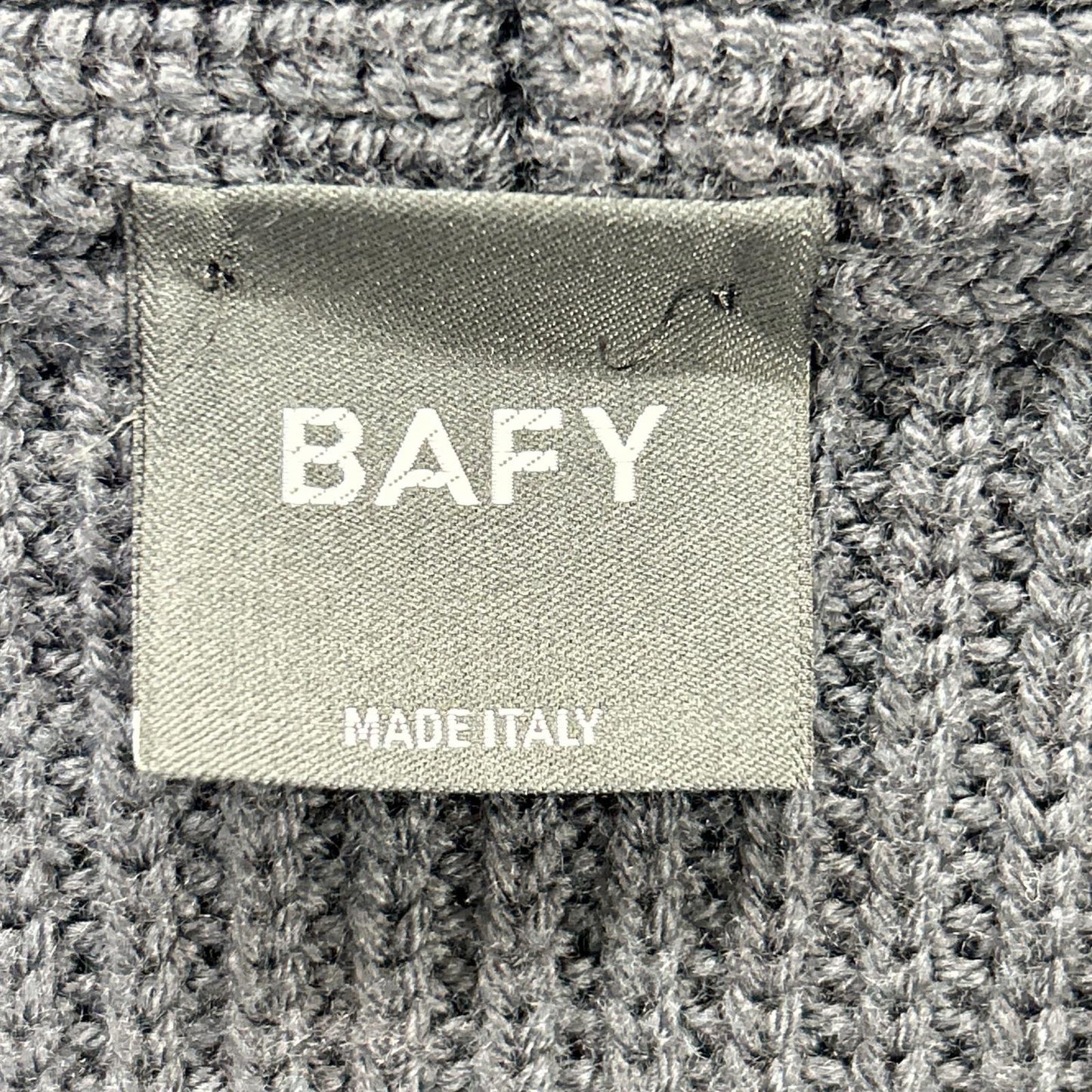 BAFY バフィー WO0110140 チャコールグレー ニット カーディガン トップス