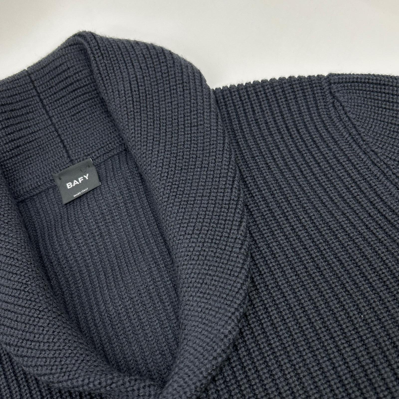 BAFY バフィー WO0110140 チャコールグレー ニット カーディガン トップス