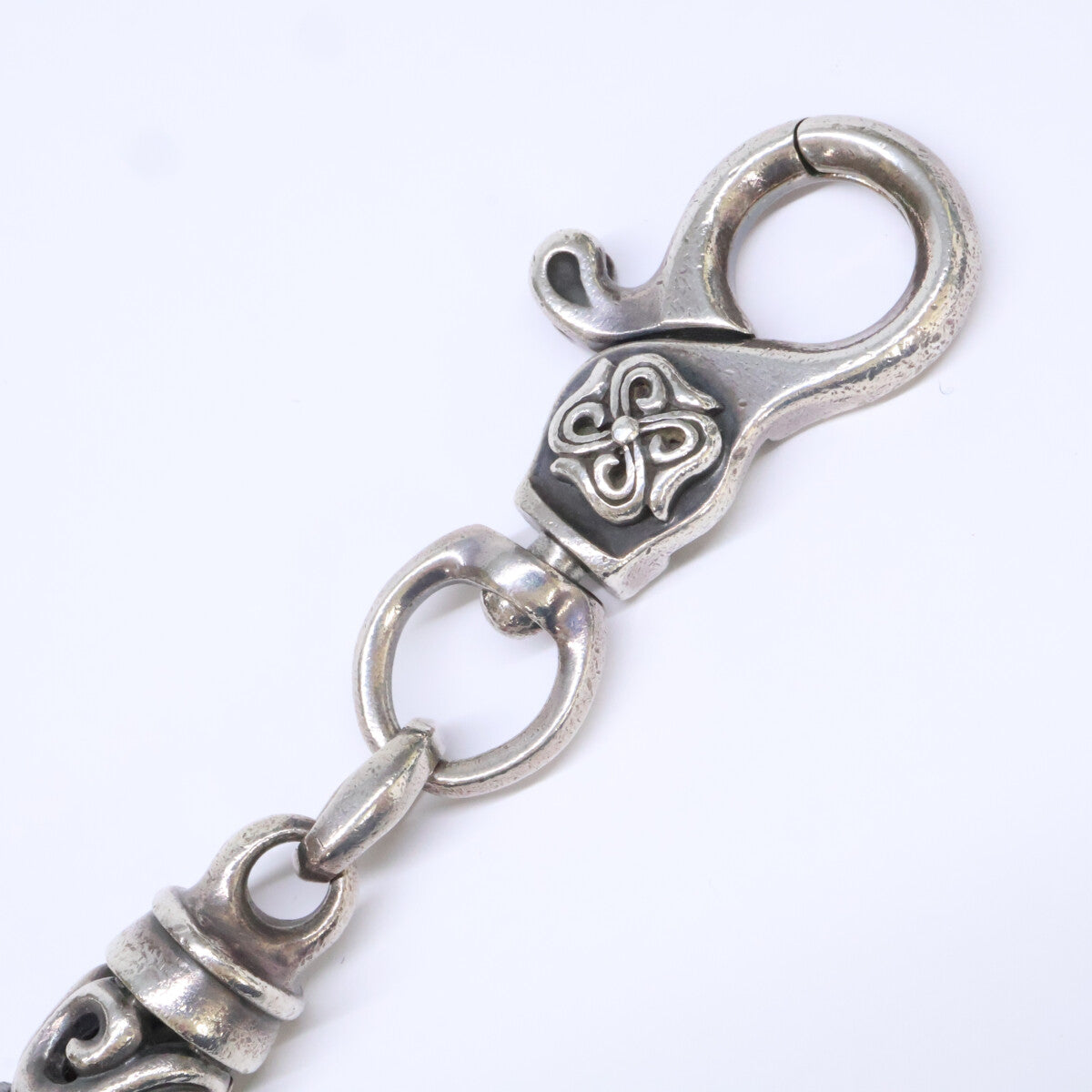 Shin's SCULPTURE シンズスカルプチャー ローラー バレル STERLING ウォレットチェーン