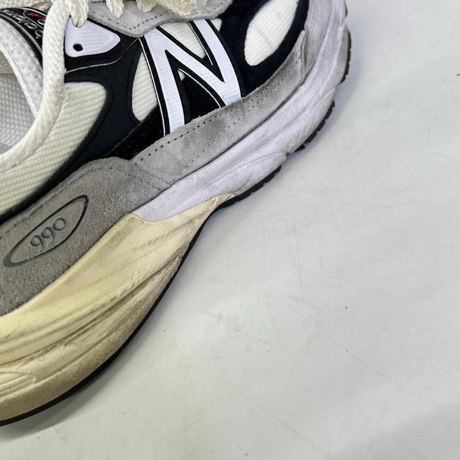 NEW BALANCE 新百伦 U990TG6 V6 美国制造 绒面/网眼 运动鞋