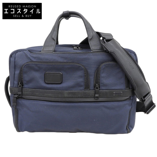 TUMI Alpha 3 3-Way Briefcase Business Bag Men's Navy 2603180NVSN3E Business Bag Briefcase