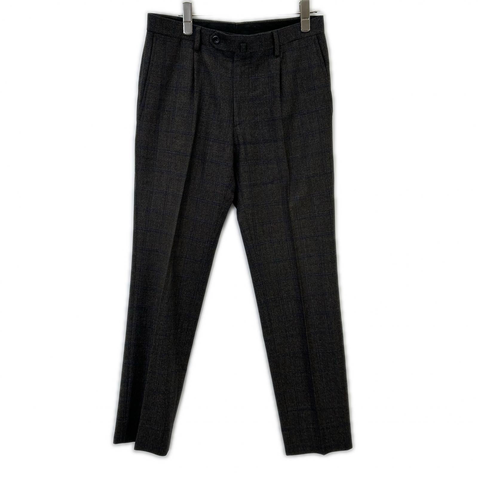 UNITED ARROWS 联合阿ローズ 1123-161-0128 棕色 羊毛 两件套西装 西服 套装