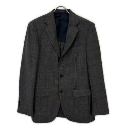 UNITED ARROWS 联合阿ローズ 1123-161-0128 棕色 羊毛 两件套西装 西服 套装