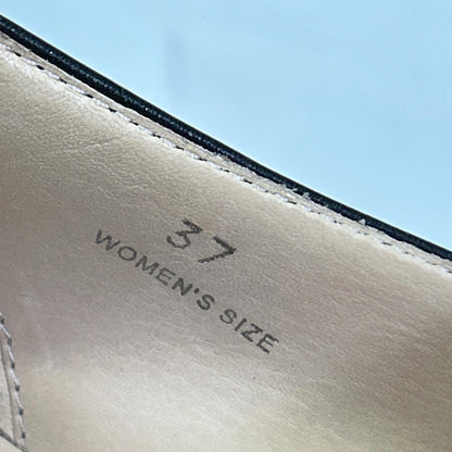 TOD'S トッズ スタッズ キルト モンクストラップ パテント ローファー シューズ