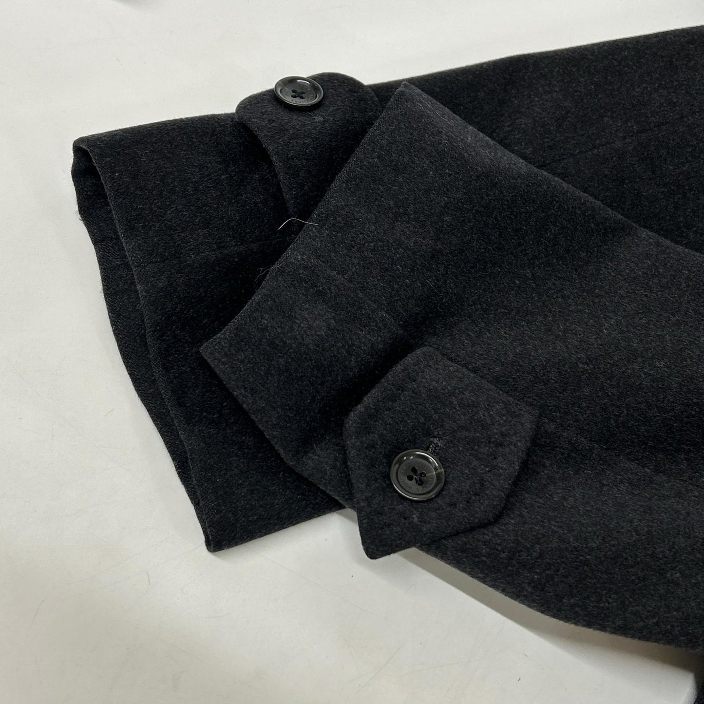 Brooks Brothers 布克兄弟 黑色 100%羊绒 立领大衣 大衣