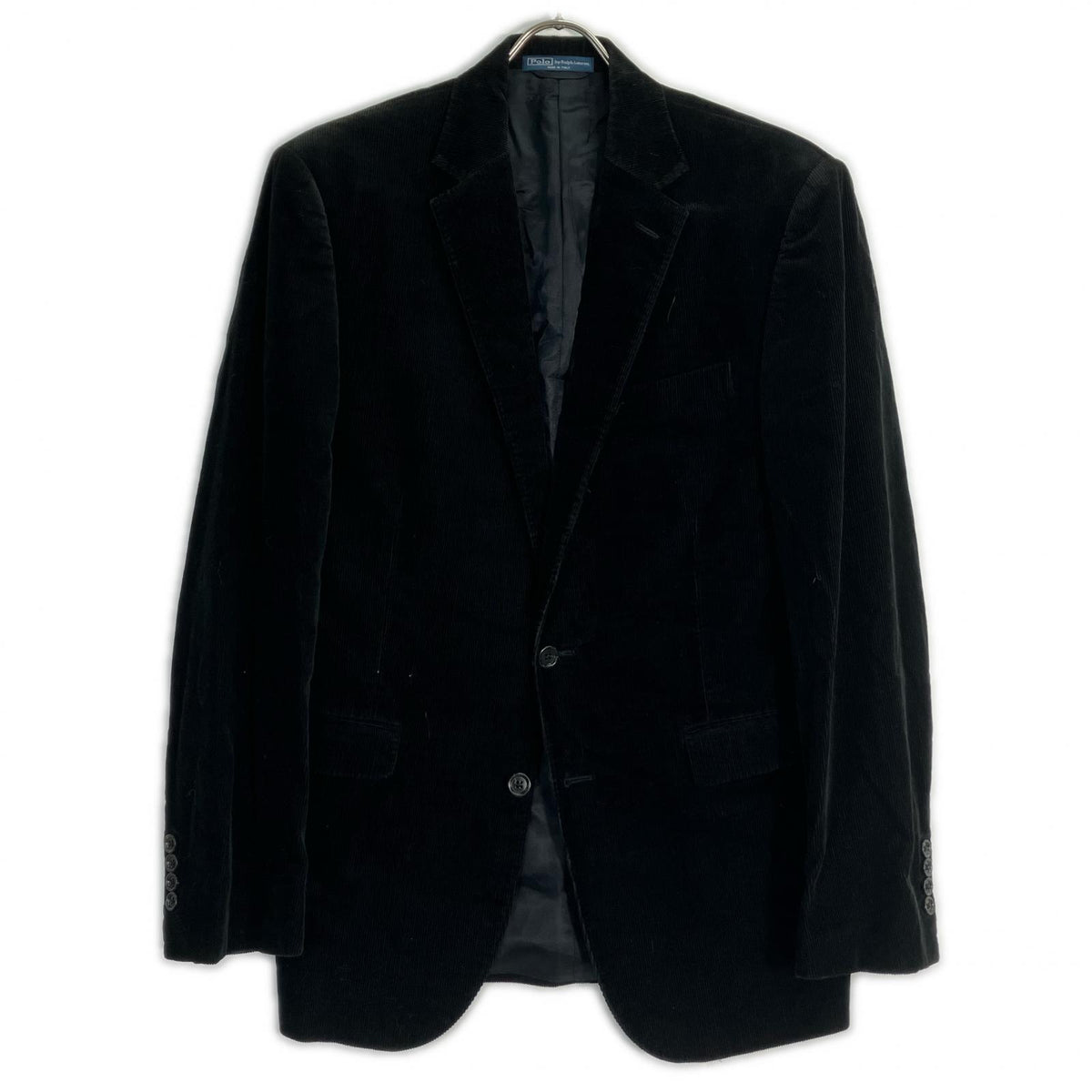 POLO RALPH LAUREN Black Corduroy 2B Jacket