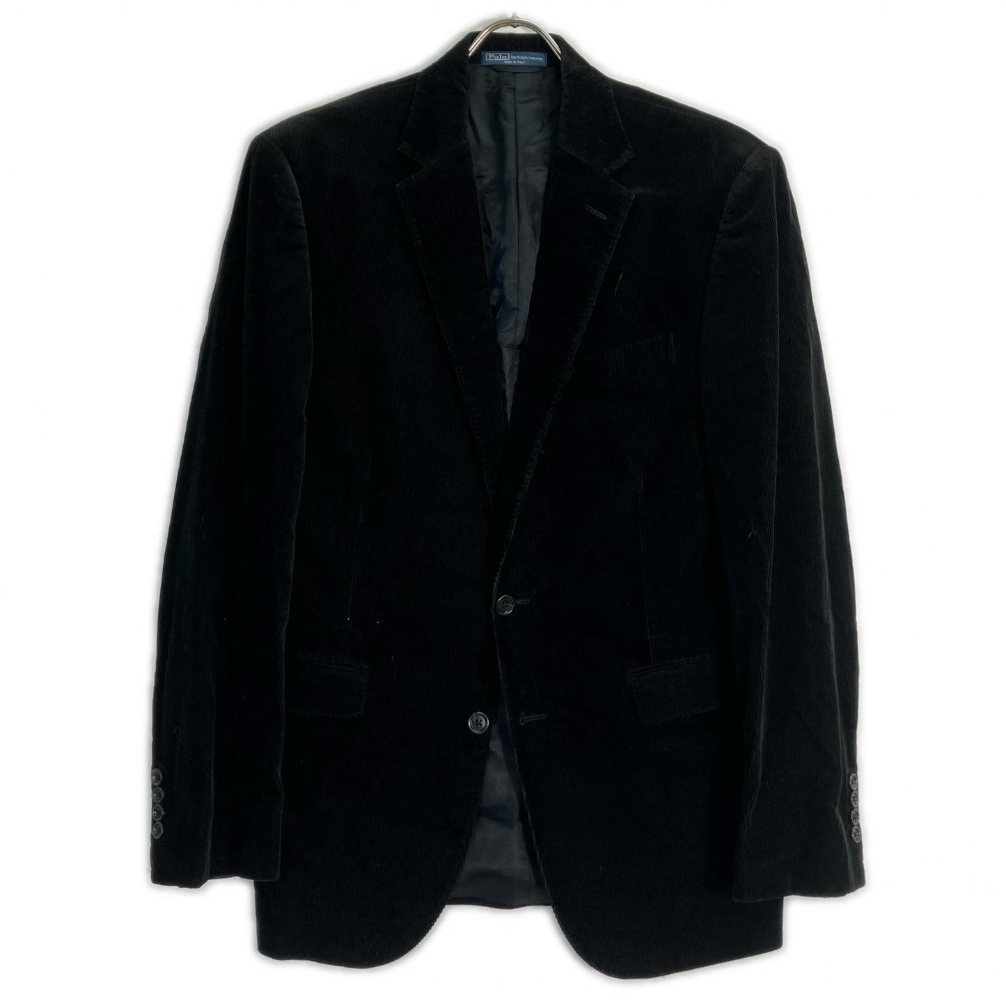 POLO RALPH LAUREN Black Corduroy 2B Jacket