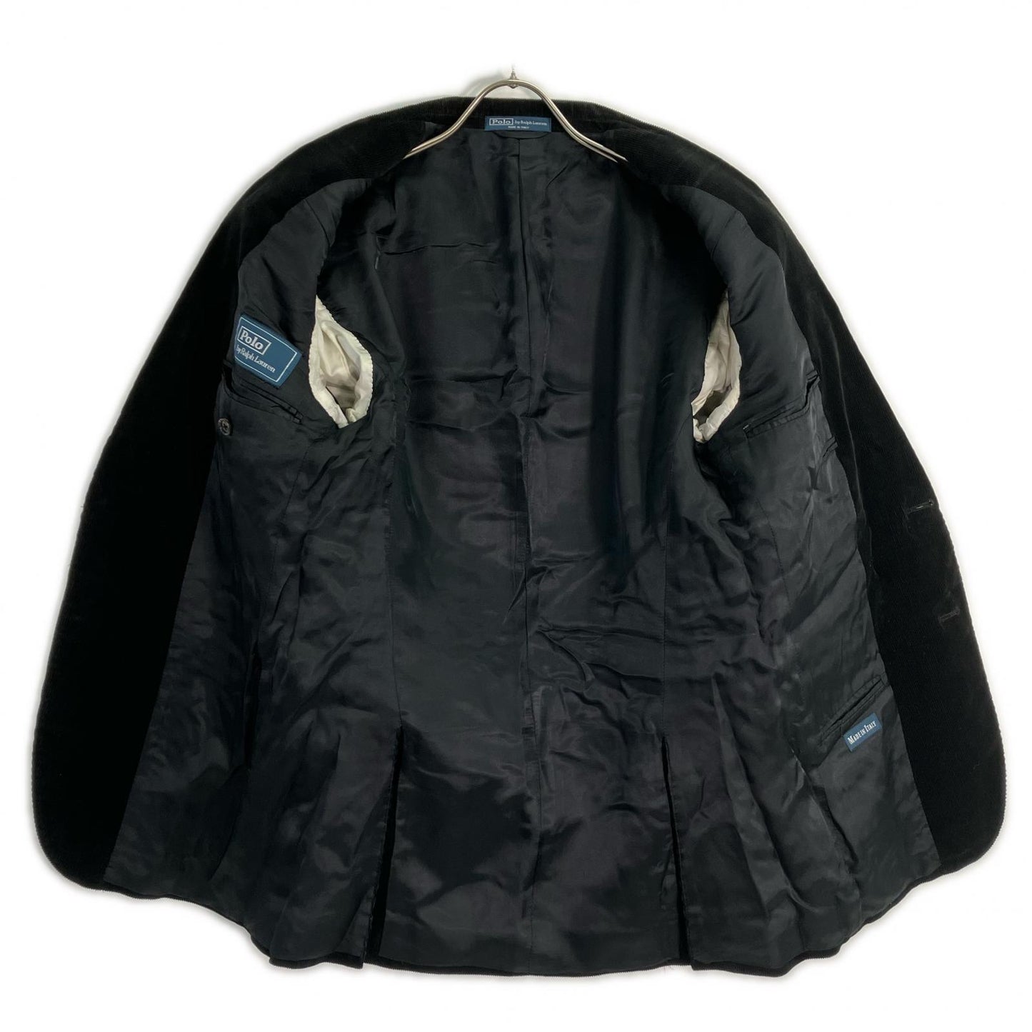 POLO RALPH LAUREN Black Corduroy 2B Jacket