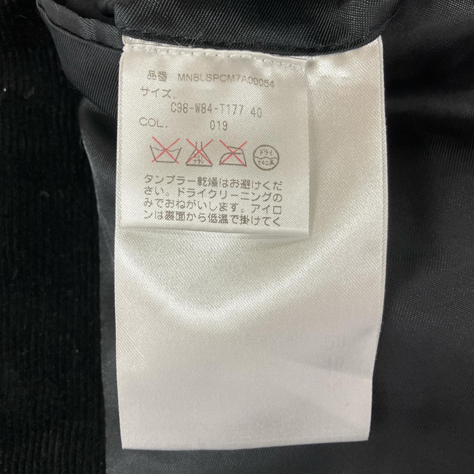 POLO RALPH LAUREN Black Corduroy 2B Jacket