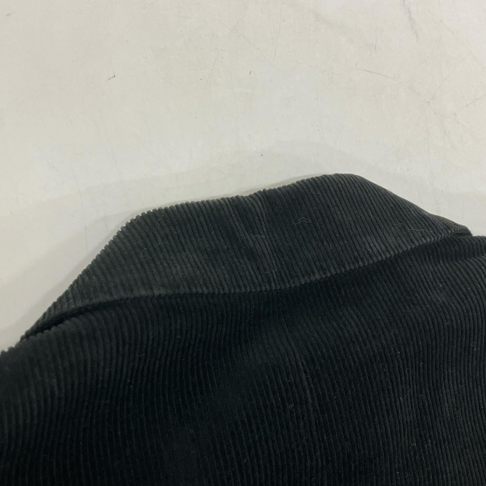 POLO RALPH LAUREN Black Corduroy 2B Jacket
