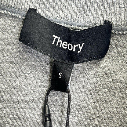 Theory セオリー グレー ハーフジップ スウェット トップス