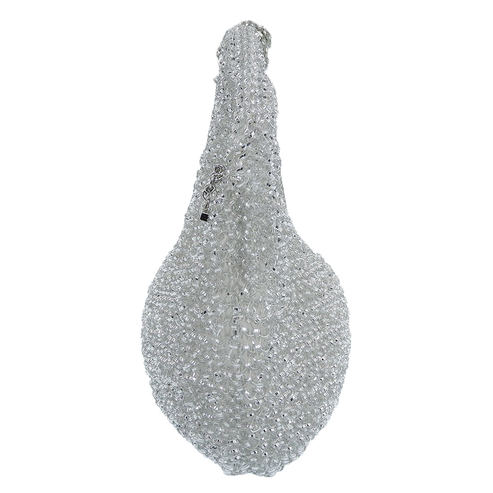 ANTEPRIMA アンテプリマ 美品 パッロンチーノ ワイヤーバッグ 2WAY ハンドバッグ ショルダーバッグ レディース シルバー ハンドバッグ