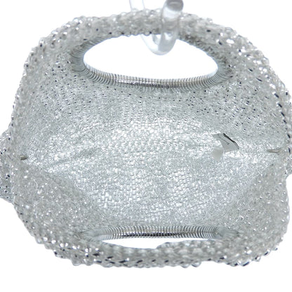 ANTEPRIMA アンテプリマ 美品 パッロンチーノ ワイヤーバッグ 2WAY ハンドバッグ ショルダーバッグ レディース シルバー ハンドバッグ