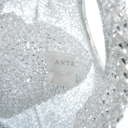 ANTEPRIMA アンテプリマ 美品 パッロンチーノ ワイヤーバッグ 2WAY ハンドバッグ ショルダーバッグ レディース シルバー ハンドバッグ