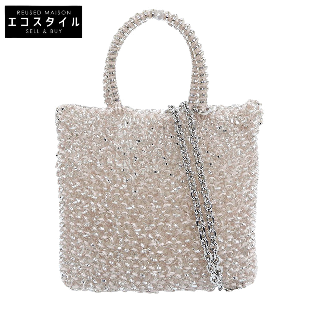 ANTEPRIMA アンテプリマ 美品 ミニアトゥーラ 2WAY ワイヤーバッグ ハンドバッグ ショルダーバッグ レディース ピンク ハンドバッグ